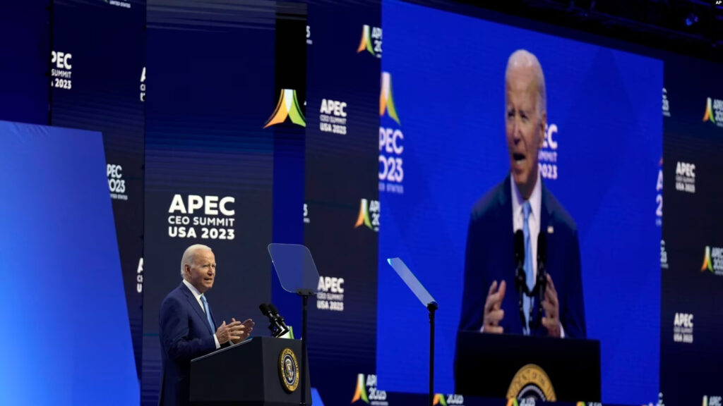Biden's Resolute Assurance to the Asia-Pacific Business Community You Can Rely Powerfully on the United States